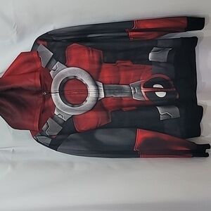 MARVEL Deadpool Zip Up Jacket with Hood